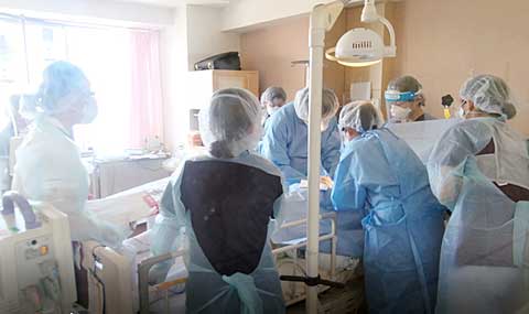 王子生協病院でのコロナ入院患者対応