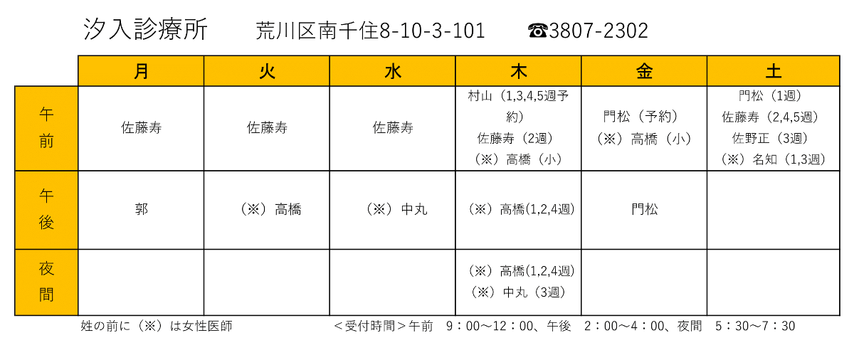 汐入診療所