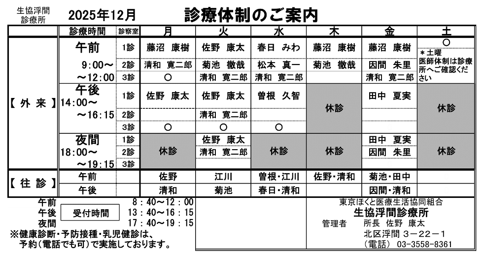 生協浮間診療所