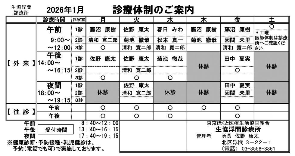 生協浮間診療所