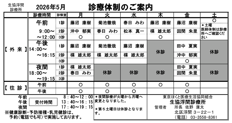 生協浮間診療所